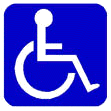Disability access logo