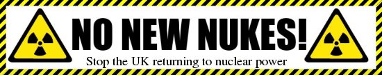 No New Nukes banner