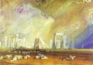 Stonehenge by J.M.W. Turner