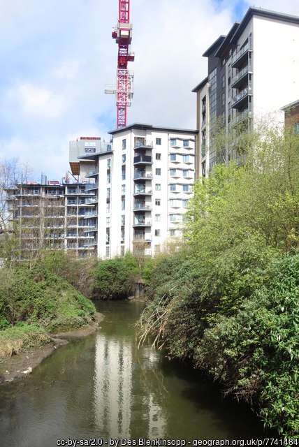 The River Roding at Ilford