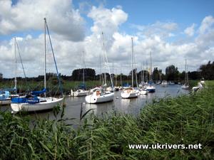 Yachts on the River Frome, Wareham