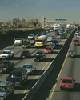 Traffic on the freeway causes pollution and greenhouse gas emissions