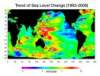 Portrait of a Warming Ocean and Rising Sea Levels: Trend of Sea Level Change 1993-2008