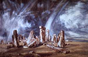 Stonehenge by John Constable
